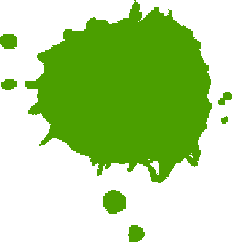 Green Paint Splatter